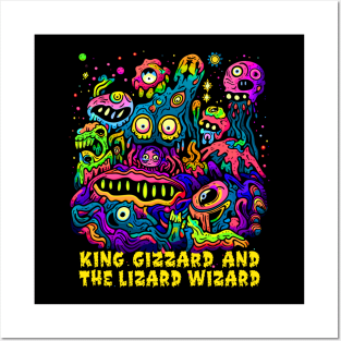 King Gizzard & The Lizard Wizard - Original Fan Art Posters and Art